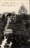 Paris - 18 - Le Sacre Coeur - Funiculaire - CPA 