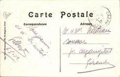 Paris - 5 - Botanical garden - Tigers devouring a prey - Tiger - Big Cat CPA