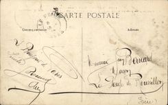 Paris - 7 - Bridge Alexandre III - boat - boat CPA