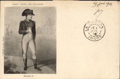 Paris - 7 - Hotel of Invalides - Napoleon - the Handsome Portrait off Napoleon CPA