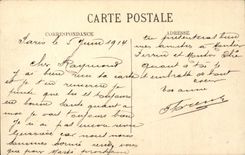 Paris - Panorama - Avenues Shakes and Friedland Montmartre seen from Top Arc de Triomphe - Children CPA -