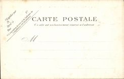 Paris - 3 - the Public garden of Temple CPA -