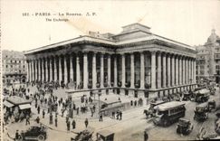 Paris - 2 - the Stock Exchange - Stock Exchange CPA -