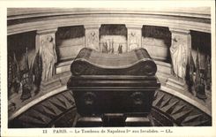 Paris - 7 - the Tomb of Napoleon I with Invalides - CPA