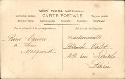 Fantasy - Children - Little girl playing with mama' S toiletries - CPA