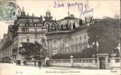 Paris - 7 - Palate of the Legion of Honor - CPA