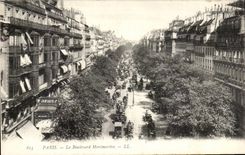 Paris - 18 - Le Boulevard Montmartre - CPA 