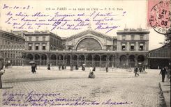 Paris - 10 - Train station of the East - CPA