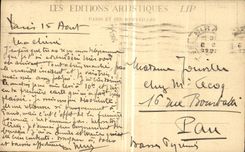 Paris - Panorama des Huit Ponts - CPA 