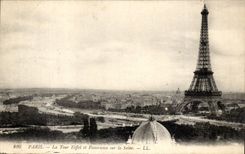Paris - 7 - Eiffel Tower - Eiffel Tower - CPA