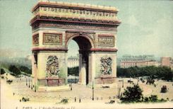 Paris - 8 - Arc de Triomphe - CPA