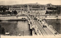 Paris - 8 - the Place of the Harmony and the Seine - CPA