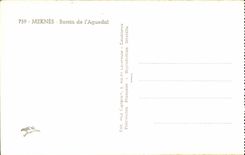 Africa - Africa - Morocco - Morocco - Meknes - Basin of Aguedal - CPA