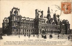 Paris - 4 - Hotel de Ville - CPA 