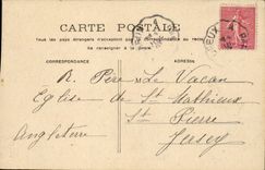 Paris - 1 - Eglise Saint Eustache CPA 