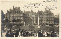 Paris - 1903 - the Palate of Luxembourg CPA