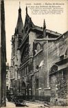 Paris - 1 - Church St Severin and street of the Priests St Severin CPA