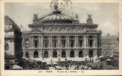 Paris - 9 - Place de l'Opera CPA 