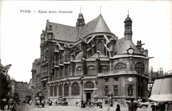 Paris - 1 - Eglise Saint Eustache CPA 
