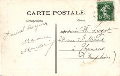 Paris - 5 - Botanical garden - Emeu - Bird - Giant Bird CPA