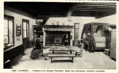 Lourdes - the Castle Fort - Pyrenean Museum - Room Dioramas - CPA