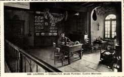 Lourdes - the Castle Fort - Pyrenean Museum - Kitchen Bearnaise sauce - CPA