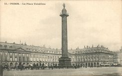 Paris - 1 - La Place Vendome - CPA 