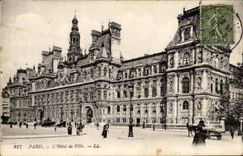 Paris - 4 - L'Hotel de Ville - CPA 