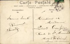 Paris - 4 - Le Parvis Notre Dame et l'Hotel Dieu - cheval - horse - CPA 