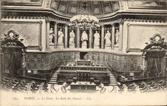 Paris - 6 - the Senate - the Room of the Meetings - CPA