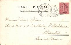 Paris - 1 - Le Pont Royal - Les Tuileries - CPA 