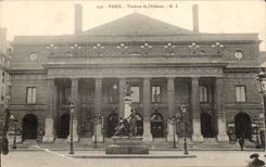 Paris - 6 - Theater of Odeon - CPA