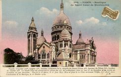 Paris - 18 - Basilique du Sacre Coeur de Montmartre - CPA 