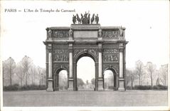 Paris - 1 - L'Arc du Triomphe du Carrousel - CPA 