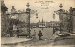 Nancy CPA Place Stanislas Grilles en fer forge par Jean Lamour