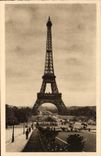 Paris CPA Eiffel Tower