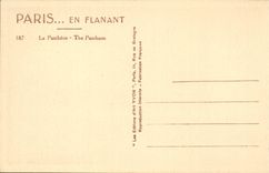 Paris CPA the Pantheon