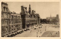 Paris CPA L'hotel de ville