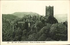 CPA Surroundings of Ribeauville Ruins of the castle St Ulric