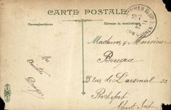 Paris CPA Gate and boulevard Saint Martin