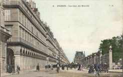 Paris CPA Rue de rivoli