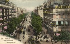Paris CPA Boulevard Montmartre