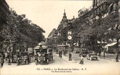 Paris CPA Boulevard des italiens 