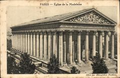 Paris CPA Church of the Madeleine