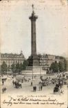 Paris CPA the place of the Bastille