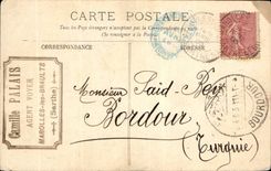 Paris CPA der Ort der Bastille