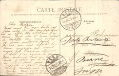 Paris Bagatelle CPA le grand rocher