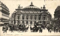 Paris CPA l'opera