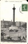 Paris CPA the Bastille column of July