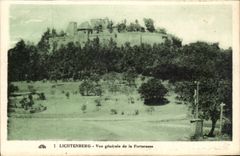 CPA lichtenberg View of the fortress
